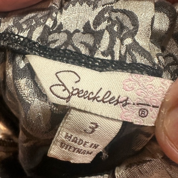 Speechless gray/black strapless party dress size 3 - Picture 7 of 12